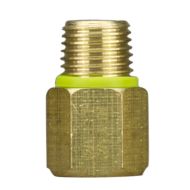 Adaptor 1/4 Male NPT to Female BSP BRASS